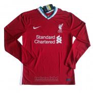Camiseta Liverpool 1ª Manga Larga 2020-2021