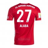 Camiseta Bayern Munich Jugador Alaba 1ª 2020-2021