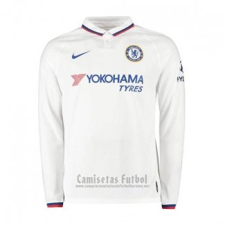 Camiseta Chelsea 2ª Manga Larga 2019-2020