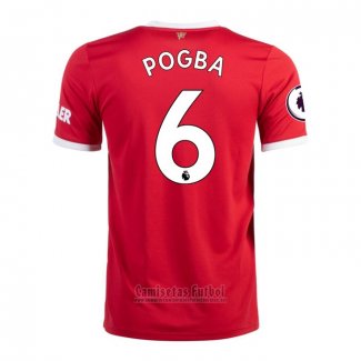 Camiseta Manchester United Jugador Pogba 1ª 2021-2022