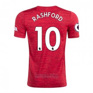 Camiseta Manchester United Jugador Rashford 1ª 2020-2021