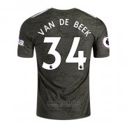 Camiseta Manchester United Jugador Van De Beek 2ª 2020-2021