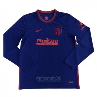 Camiseta Atletico Madrid 2ª Manga Larga 2020-2021