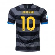 Camiseta Inter Milan Jugador Lautaro 3ª 2020-2021