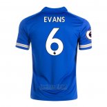 Camiseta Leicester City Jugador Evans 1ª 2020-2021