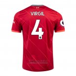 Camiseta Liverpool Jugador Virgil 1ª 2021-2022