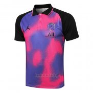 Camiseta Polo del Paris Saint-Germain 2021-2022 Purpura