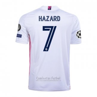 Camiseta Real Madrid Jugador Hazard 1ª 2020-2021