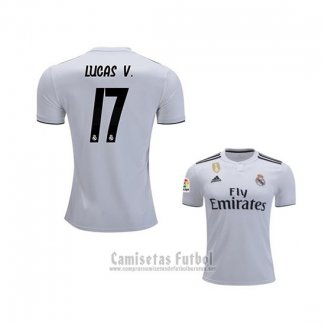 Camiseta Real Madrid Jugador Lucas V. 1ª 2018-2019