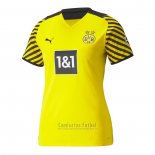 Camiseta Borussia Dortmund 1ª Mujer 2021-2022