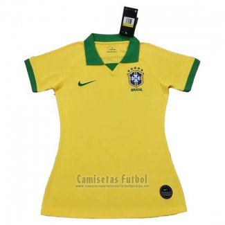 Camiseta Brasil 1ª Mujer Copa America 2019