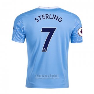 Camiseta Manchester City Jugador Sterling 1ª 2020-2021