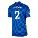Camiseta Chelsea Jugador Rudiger 1ª 2021-2022