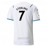 Camiseta Manchester City Jugador Sterling 2ª 2021-2022