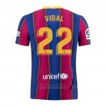Camiseta Barcelona Jugador Vidal 1ª 2020-2021