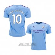 Camiseta Manchester City Jugador Kun Aguero 1ª 2019-2020