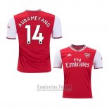 Camiseta Arsenal Jugador Aubameyang 1ª 2019-2020