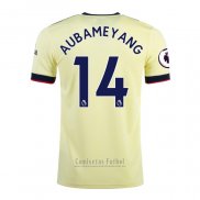 Camiseta Arsenal Jugador Aubameyang 2ª 2021-2022