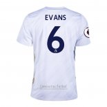 Camiseta Leicester City Jugador Evans 2ª 2020-2021