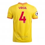 Camiseta Liverpool Jugador Virgil 3ª 2021-2022