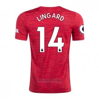 Camiseta Manchester United Jugador Lingard 1ª 2020-2021