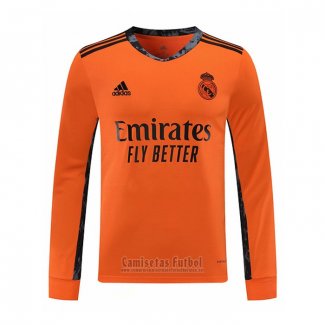 Camiseta Real Madrid Portero 2ª Manga Larga 2020-2021