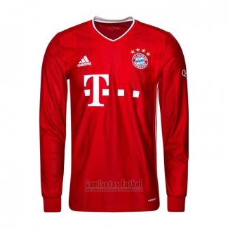 Camiseta Bayern Munich 1ª Manga Larga 2020-2021