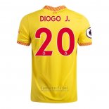 Camiseta Liverpool Jugador Diogo J. 3ª 2021-2022