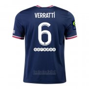 Camiseta Paris Saint-Germain Jugador Verratti 1ª 2021-2022
