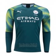 Camiseta Manchester City Portero 1ª Manga Larga 2019-2020
