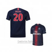 Camiseta Paris Saint-Germain Jugador Kurzawa 1ª 2018-2019-1