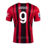 Camiseta AC Milan Jugador Giroud 1ª 2021-2022