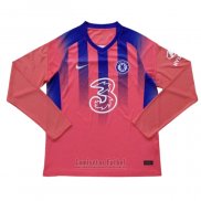 Camiseta Chelsea 3ª Manga Larga 2020-2021