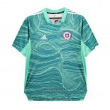 Camiseta Chile Portero 2021-2022 Verde Tailandia