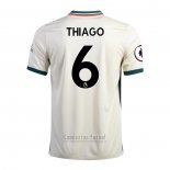 Camiseta Liverpool Jugador Thiago 2ª 2021-2022