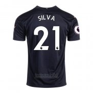 Camiseta Manchester City Jugador Silva 2ª 2020-2021