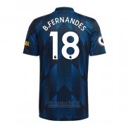 Camiseta Manchester United Jugador B.Fernandes 3ª 2021-2022