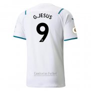 Camiseta Manchester City Jugador G.Jesus 2ª 2021-2022