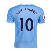 Camiseta Manchester City Jugador Kun Aguero 1ª 2020-2021
