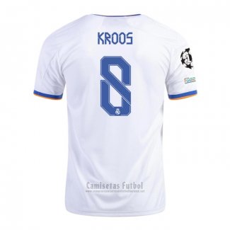 Camiseta Real Madrid Jugador Kroos 1ª 2021-2022