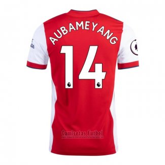 Camiseta Arsenal Jugador Aubameyang 1ª 2021-2022