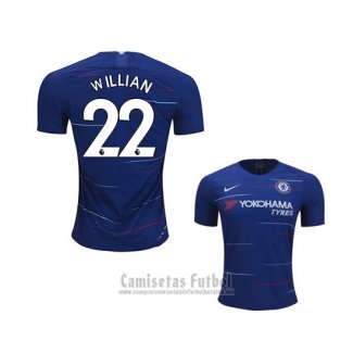 Camiseta Chelsea Jugador Willian 1ª 2018-2019
