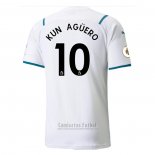 Camiseta Manchester City Jugador Kun Aguero 2ª 2021-2022