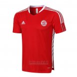 Camiseta de Entrenamiento Bayern Munich 2021-2022 Rojo