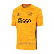 Camiseta Ajax Portero 2019-2020 Amarillo Tailandia