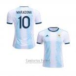 Camiseta Argentina Jugador Maradona 1ª 2019