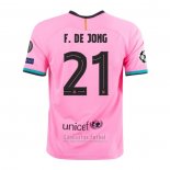 Camiseta Barcelona Jugador F.De Jong 3ª 2020-2021