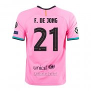 Camiseta Barcelona Jugador F.De Jong 1ª 2020-2021