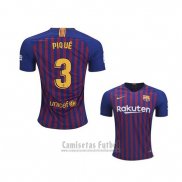 Camiseta Barcelona Jugador Pique 1ª 2018-2019