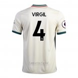 Camiseta Liverpool Jugador Virgil 2ª 2021-2022